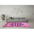 thumbnail image 3 of Ahgly Company Indoor Rectangle Persian Pink Traditional Area Rugs, 6' x 9', 3 of 4