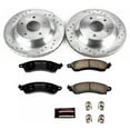 thumbnail image 3 of PowerStop Front Z23 Evolution Sport Carbon-Fiber Ceramic Brake Pad and Drilled & Slotted Rotor Kit Fits: CHEVROLET Select Models K1517, 3 of 10