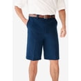thumbnail image 4 of KingSize Men's Big & Tall Wrinkle-Free Expandable Waist Plain Front Shorts, 4 of 6