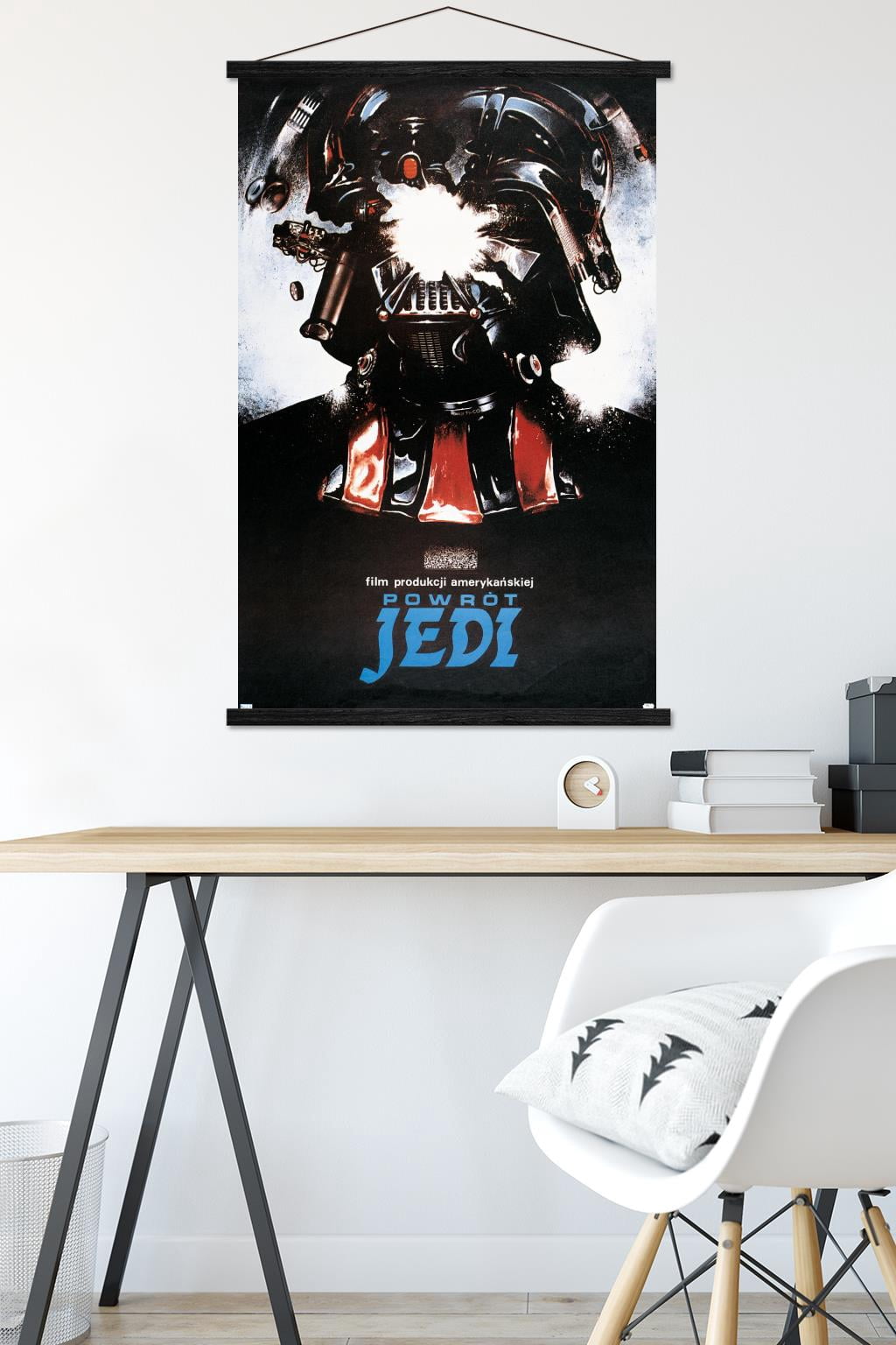 Star Wars: Return of the Jedi - Polish One Sheet Wall Poster with Magnetic Frame, 22.375" x 34"