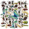thumbnail image 3 of 35pcs Cartoon Sticker Animal Funny Stationery Stickers Graffiti Insect Stickers for Suitcase Laptop Phone, 3 of 9