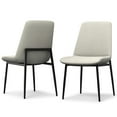 thumbnail image 3 of Simpli Home Savannah Dining Chair (Set of 2) in Natural Linen Look Fabric, 3 of 15
