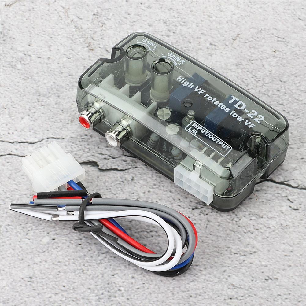 LHCER Car Audio Converter Stereo High to Low Frequency Speaker Level
