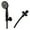 Matte Black, variant on Kingston Brass KX2520SD Shower Scape Multi-Function Hand Shower Kit, Matte Black
