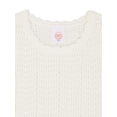 thumbnail image 3 of Wonder Nation Girls Crochet Sweater Tank, Sizes 4-18 & Plus, 3 of 5