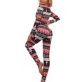 thumbnail image 3 of Combinaison Pyjama pour Femmes Christmas Cartoon une-Pièce de Nuit, 3 of 5