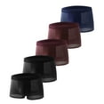 thumbnail image 3 of LIBRCLO 5PC Mens Underwear Comfortable Boxer Briefs, Breathable Ice Silk Mesh, 3 of 3