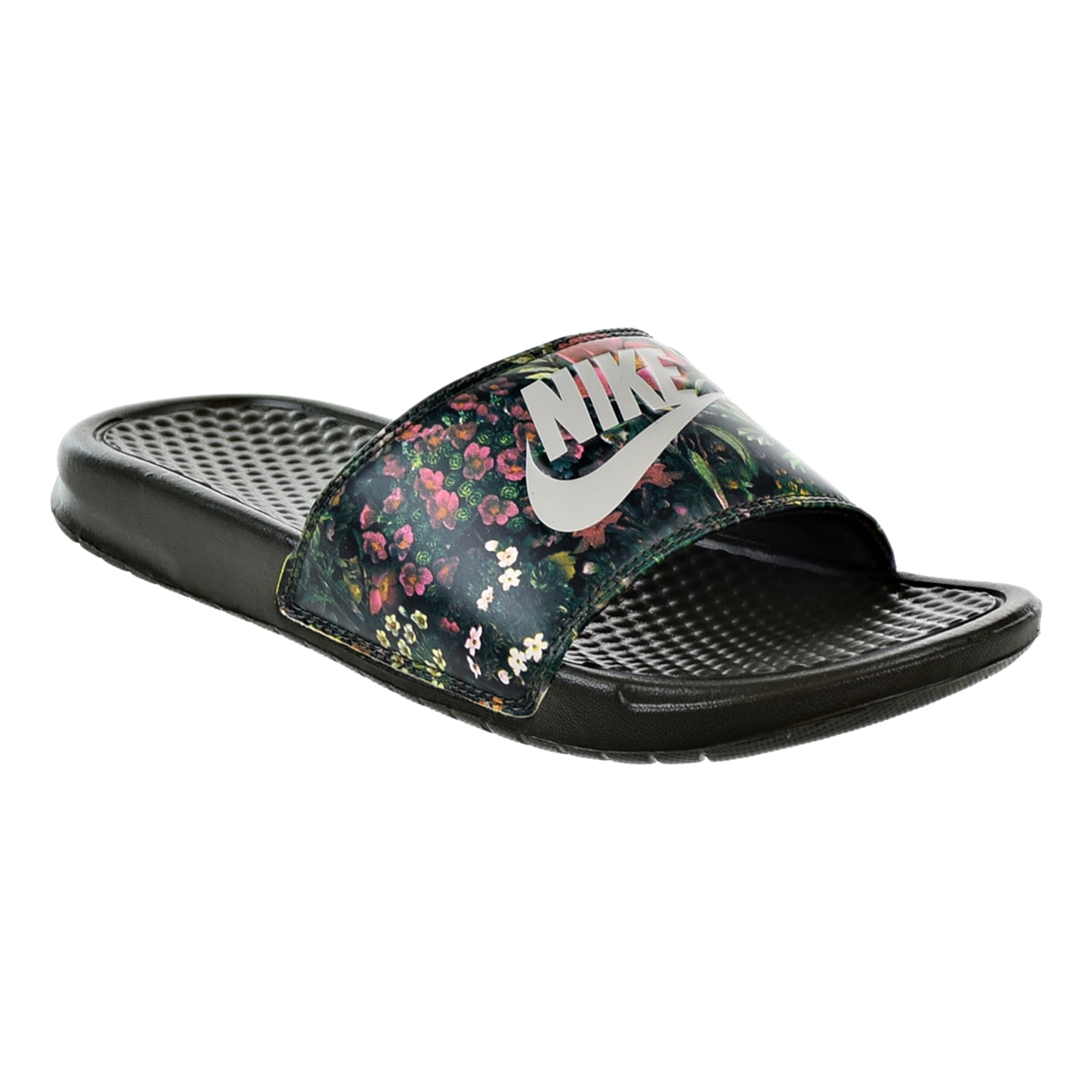 botón uvas arquitecto Nike Benassi JDI Print Women's Sandals Cargo Khaki/Light Bone 618919-300 -  Walmart.com