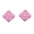 thumbnail image 3 of Juego de 1 dados de plástico D1 para juegos de mesa y fiestas. Rosado, 3 of 7