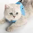 thumbnail image 3 of Pet Black Chest Strap Cat and Adjustable Dog Vest Harness Escape Proof Small Soft Mesh With Reflective Strap(Size S-L), 3 of 6