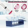 thumbnail image 4 of 100 Pcs Syringe Filters PTFE Hydrophobic 0.22Um Membrane 13Mm Pore Filtration Non-Sterile Syringe L, 4 of 5