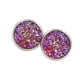 thumbnail image 2 of Pendientes Gotas Minnieouse Acero inoxidable Galvanoplastia fina Rosa Púrpura AP009493-03B, 2 of 6