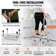 thumbnail image 5 of 1 Step Stool with Handle and 3 Adjustable Heights Steel, 5 of 5