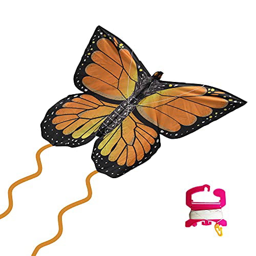 Monarch butterfly kite large in orange by spirit of Air 