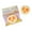 Yellow, variant on Halloween Skull Squishy Fidget Toys for Adults, Cartoon Anime Tactile Gadget, Soft Rubber Indoor Desktop Sensory Accessory Multi Color 1 Pack