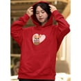 thumbnail image 2 of Cute Corgi Pup In A Basket Hoodie Women -Image by Shutterstock, Female Large, 2 of 4