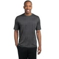 thumbnail image 2 of Sport Tek Adult Male Men Heather T-Shirt Graphite Hthr 4X-Large Tall, 2 of 2