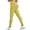 Yellow, variant on TGPMGRZ Leggings for Women Scrunch Lifting Gym Seamless Workout Leggings Tummy Control Yoga Pants Brown Size L