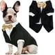 thumbnail image 5 of Ropa formal para perros, camisa, disfraz, traje de boda, fiesta, pajarita, traje para perros pequeños, medianos y grandes, disfraces de Halloween para mascotas, cumpleaños S, 5 of 5