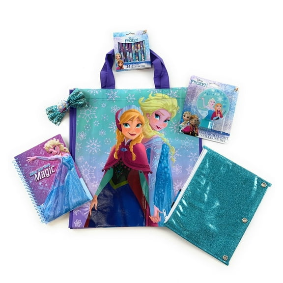 Disney Frozen Gift Set Anna Elsa Princess Girl Kid Art Activity 6 Piece Pack