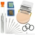 thumbnail image 1 of Hearth & Gear Knitting For Beginners Mini Portable Patch Darning Patchwork Weaving For Quickly Sewing Sewing Craft, 1 of 6