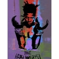 thumbnail image 4 of Stephen Chambers 19x24 Gold Ornate Wood Framed With Double Matting Wall Art Titled - Basquiat Boxer, 4 of 6