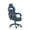 Black/Blue, variant on Flash Furniture X40 Faux Leather High Back Gaming Chair with Footrest, 280 lb, White