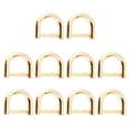 thumbnail image 1 of KAKOWELY 10PCS D-Rings with Closing Screw Shackle Key Holder DIY Purse Replacement Strap Clip,0.87"X0.79"X0.2", 1 of 4