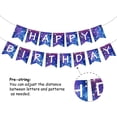 thumbnail image 6 of Kreatwow Galaxy Outer Space Theme Decoration Birthday Banner, 6 of 6