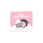 مجموعة I Dew Care Meet Bubble Kitty وعصابة رأس Black Cat وصانعة رغوة الفقاعات، مجموعة مكونة من 3 قطع