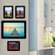 thumbnail image 4 of Adhesivo para marco de pared de fotos, marco de fotos de PVC de 2 capas, adhesivo extraíble para arte fotográfico para el refrigerador de la sala de estar, negro, 10 " kenally LF0072-18B, 4 of 6
