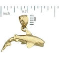 thumbnail image 2 of 14K Gold Small 3D Shark Charm, 2 of 5