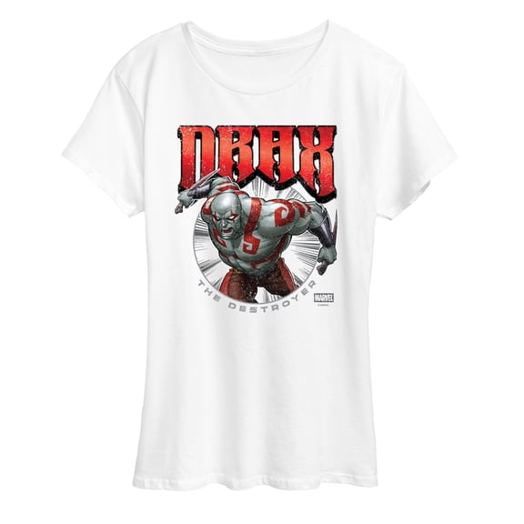 Guardians Of The Galaxy - Drax Logo - Women's Short Sleeve Graphic T-Shirt