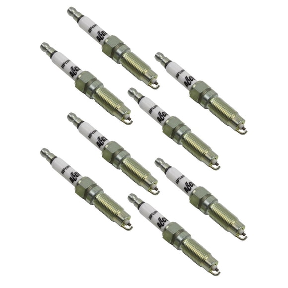 ACCEL Ignition Spark Plug 8161C1 HP; With Resistor; Copper; Standard; One Heat Range Cooler Than Stock Heat; Set of 8
