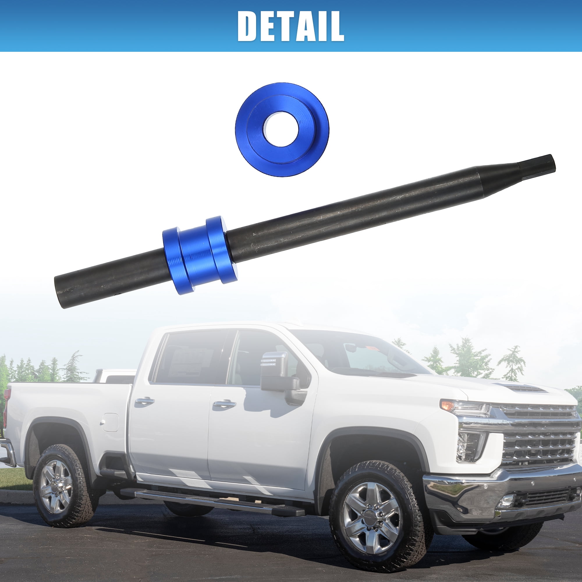 Outil Mécanique Aluminium Acier V8 V6 Outil D'amorçage Pompe à Huile Pour Moteurs Chevy V6 V8 - Compatible Petits Et Grands Blocs 350 327 305 454 Réparation Moteur SBC BBC