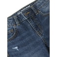 thumbnail image 3 of Wonder Nation Girls Slouchy Straight Jeans, Sizes 5-18, 3 of 3