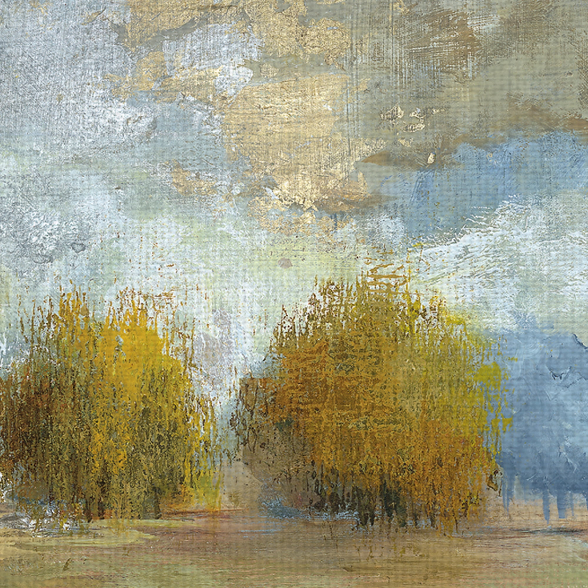 Lush Meadow I by Nan Wrapped Canvas Art Painting Art Print