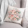 thumbnail image 3 of Creative Products Grandma Floral 18x18 Spun Poly Pillow, 3 of 3