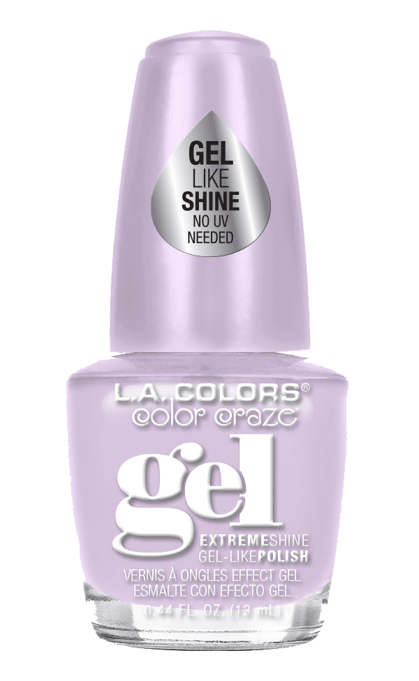 L.A. COLORS Gel-like Nail Polish, Sugar Poppy, 0.44 fl oz