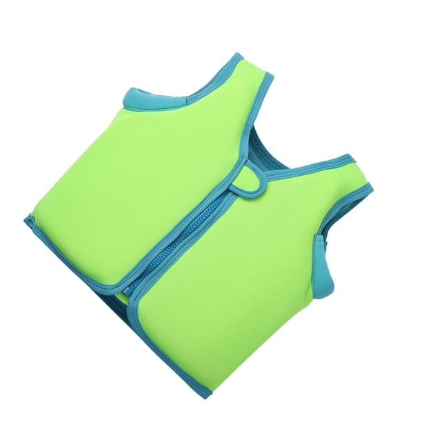 Eigraketly Chaleco de natación Chaquetas de agua Accesorios educativos multicolores de alta flotabilidad Equipo de protección Sin fugas Equipo Chalecos y chalecos Verde 15–30kg