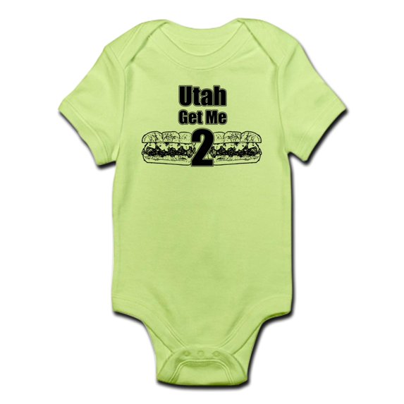 CafePress - Utah Get Me Two! Infant Bodysuit - Baby Light Bodysuit