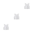 thumbnail image 4 of Sonducket Tank Top Chaleco Camisa Pecho Trans Elástico Deportes Ropa Interior Vendaje Reforzado Corsé Corto Transpirable Mujer Blanco XL Type1 NO1, 4 of 6