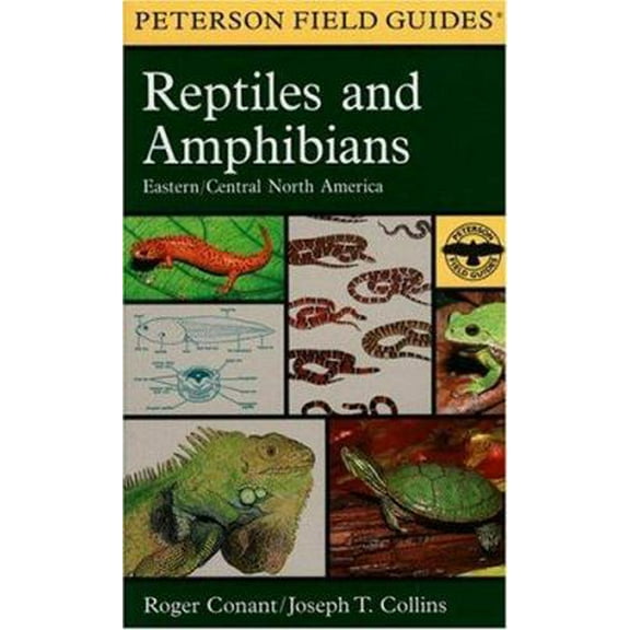 Pre-Owned Peterson Field Guide Reptiles and Amphibians: Eastern and Central North America (Paperback) 0395904528 9780395904527