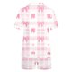 thumbnail image 5 of RKSTN Valentine's Day Gifts Women's Valentines Pajama Sets Plus Size Notch Collar Button Down Valentine Heart Print Short Sleeve T Shirt and Pjs Shorts 2PC Matching Set 2 Piece Summer Loungewear, 5 of 6