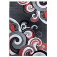 thumbnail image 4 of United Weavers Drachma Dahlia Modern Paisley Accent Rug, Red, 2'7" x 4'2", 4 of 5