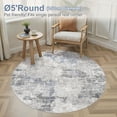thumbnail image 2 of Living Room Area Rugs - x Abstract Large Soft Indoor Washable Rug Neutral Modern Low Pile Carpet for Bedroom Dining Room Farmhouse Home Office -, 2 of 7