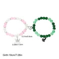 thumbnail image 3 of HomeDM Couples Bracelets - Valentine's Day Gifts For Him Her 2PCS Handmade Matching Bracelets for Anniversary Valentines Birthday, 3 of 6