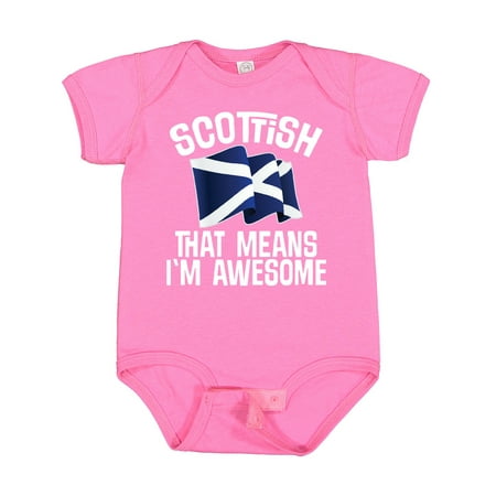 

Inktastic Scottish Pride Scotland Flag Gift Baby Boy or Baby Girl Bodysuit