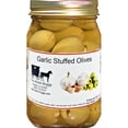 thumbnail image 4 of Stuffed Large Olives - Two 16 oz. Jars (Garlic Stuffed Olives), 4 of 6