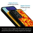 thumbnail image 5 of FKBRCL4U Compatible With Samsung Galaxy A14 5G Case, Red Gold Textured Design Pattern For Girl Ultra Protection Shockproof Soft Silicone TPU Non-Slip Back, 5 of 5